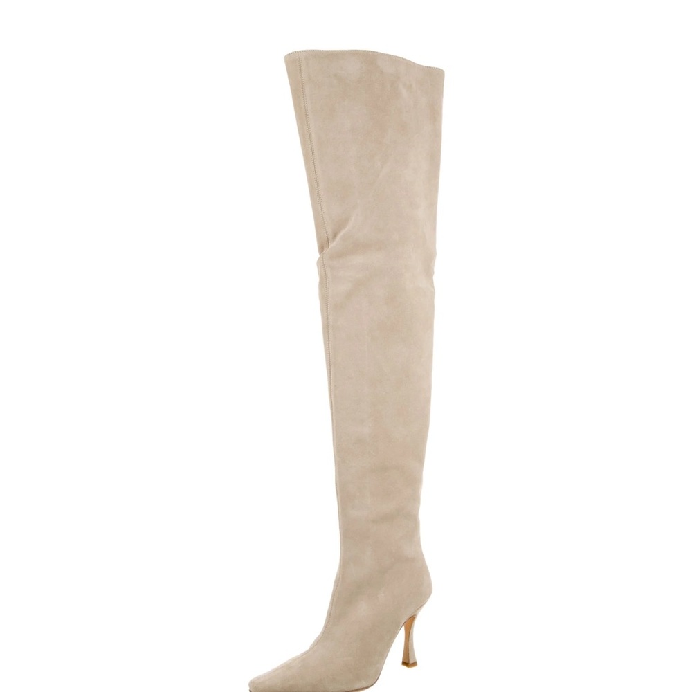 Cami Beige Over-the-Knee Boots